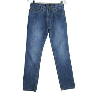 Lucky Brand Billy Straight Leg Jeans Boy's Size 14 Blue Denim 27X27.5